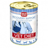 Корм 340г Solid Natura VET Recovery Support диета для кошек и собак