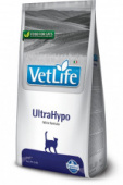 Корм 2кг Vet Life Ultrahypo для кошек при аллергии (4403)