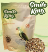 Корм 500г Smile King премиум для средних попугаев