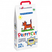 Наполнитель 12л PrettyCat древесный для кошек