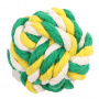 Мяч плетеный 7см JOY текстильная игрушка для собак